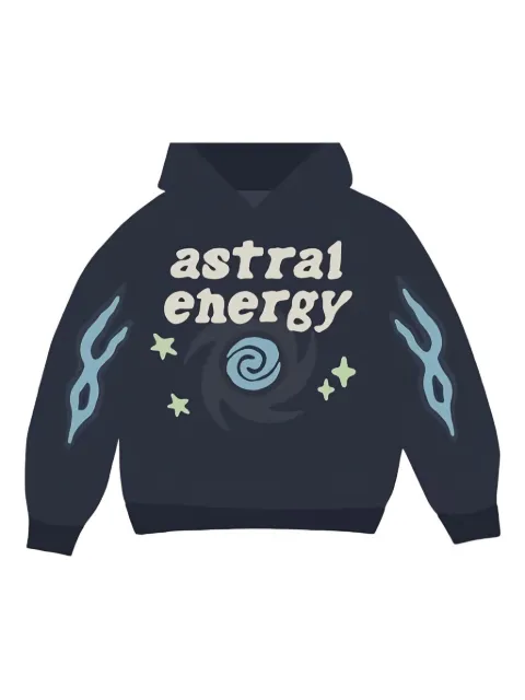 BROKEN PLANET hættetrøje med astral-tryk