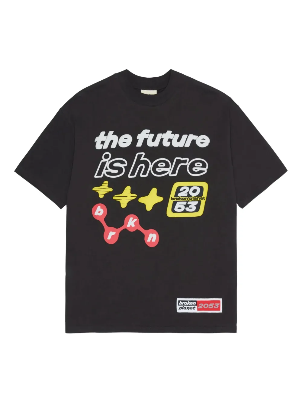 Broken Planet The Future Is Here T-shirt In Black