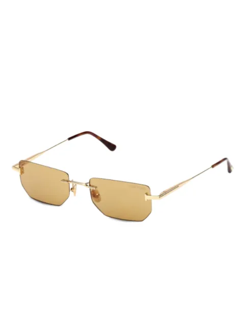 TOM FORD Eyewear lentes de sol con armazón geométrica