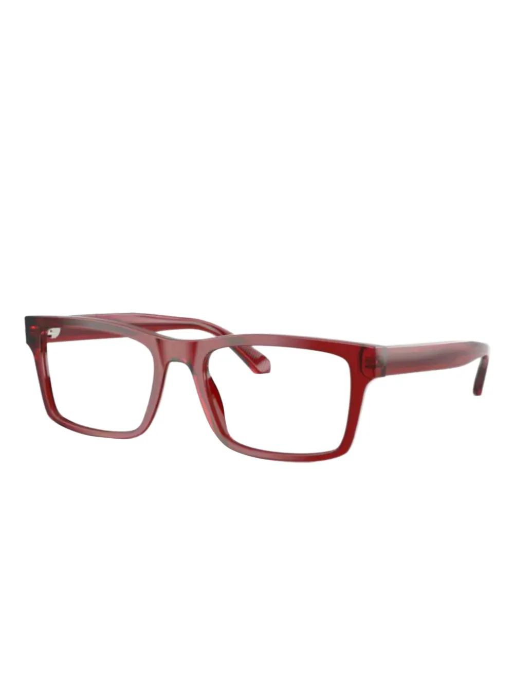 Emporio Armani square-frame glasses | Red | Image 1