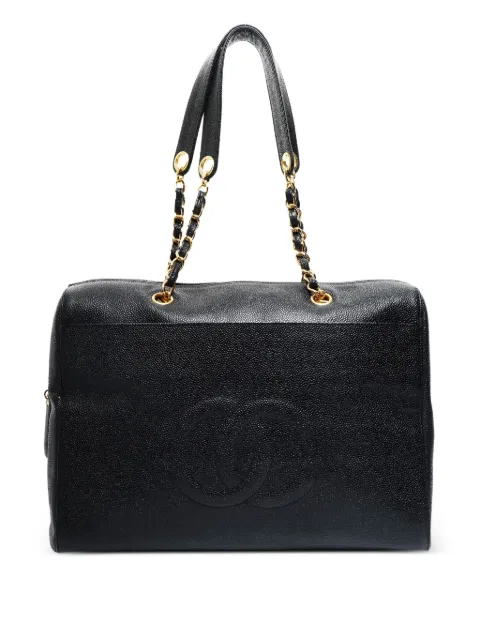 CHANEL Pre-Owned 1997-1999 CC Mark chain tote bag