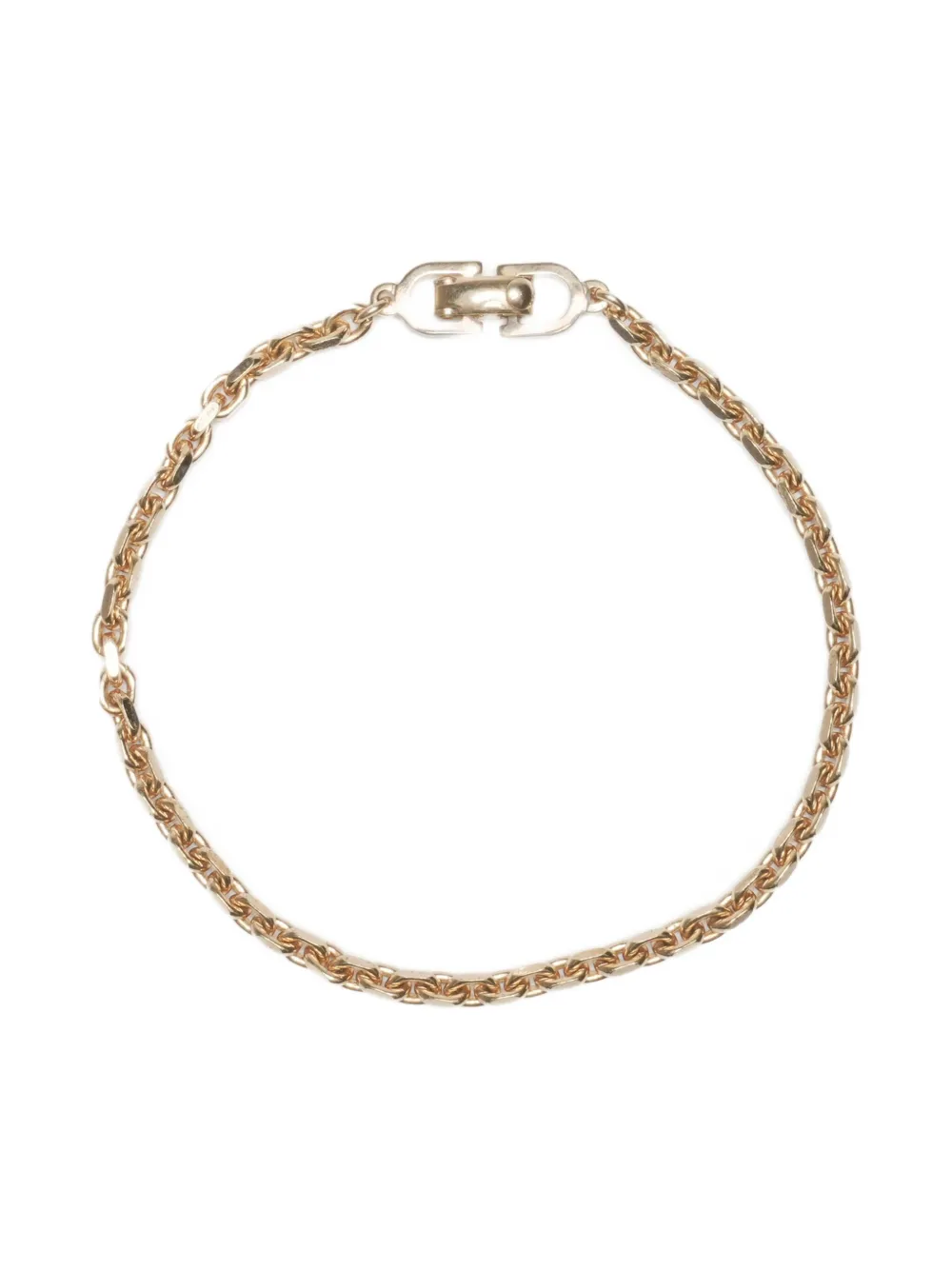 Christian Dior Pre-Owned 1990-2000s ロゴ ブレスレット - ゴールドトーン Christian Dior Pre-Owned 1990-2000s ロゴ ブレスレット - ゴールドトーン