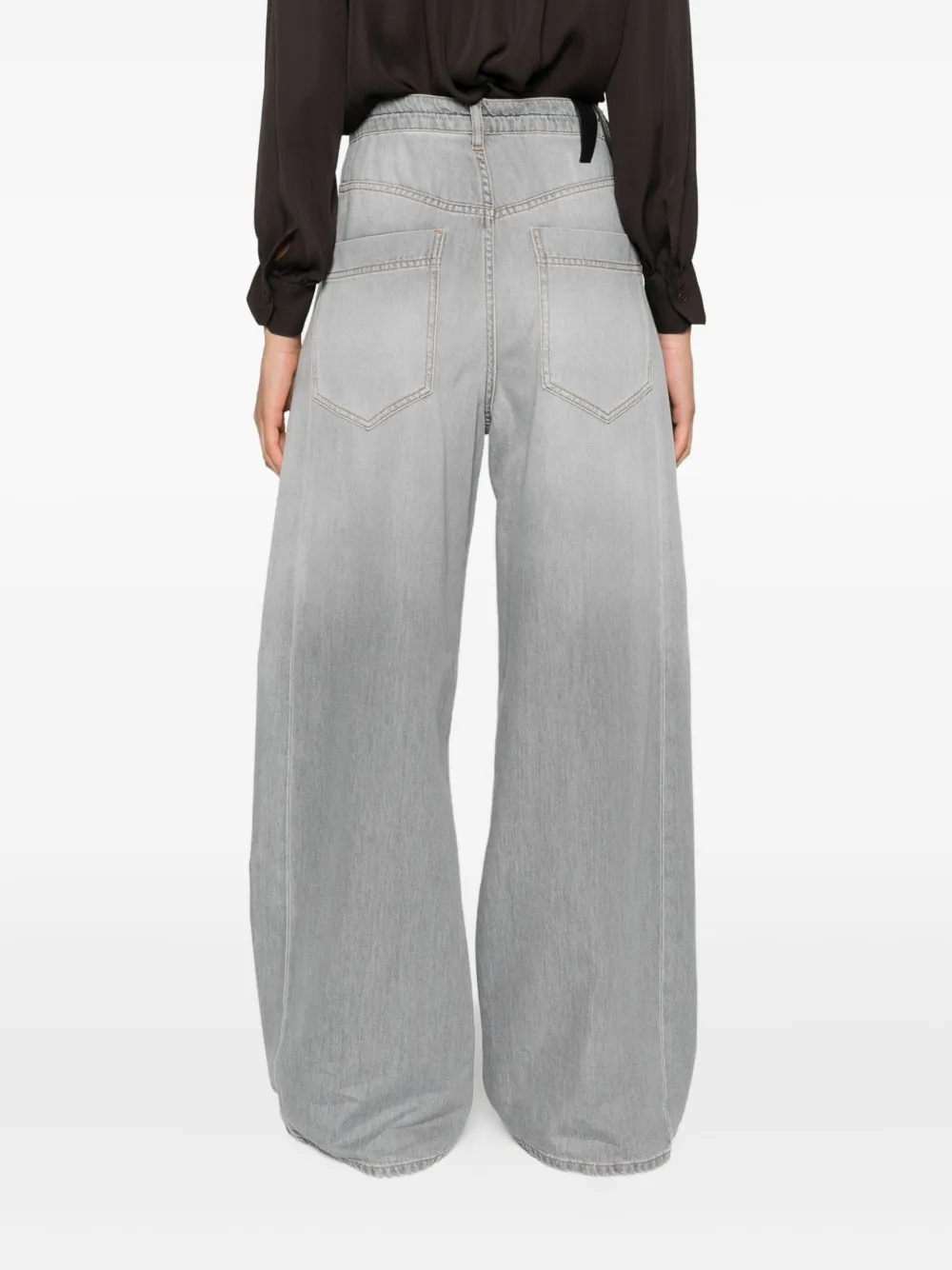 Darkpark Iris Pocket Jeans In Gray