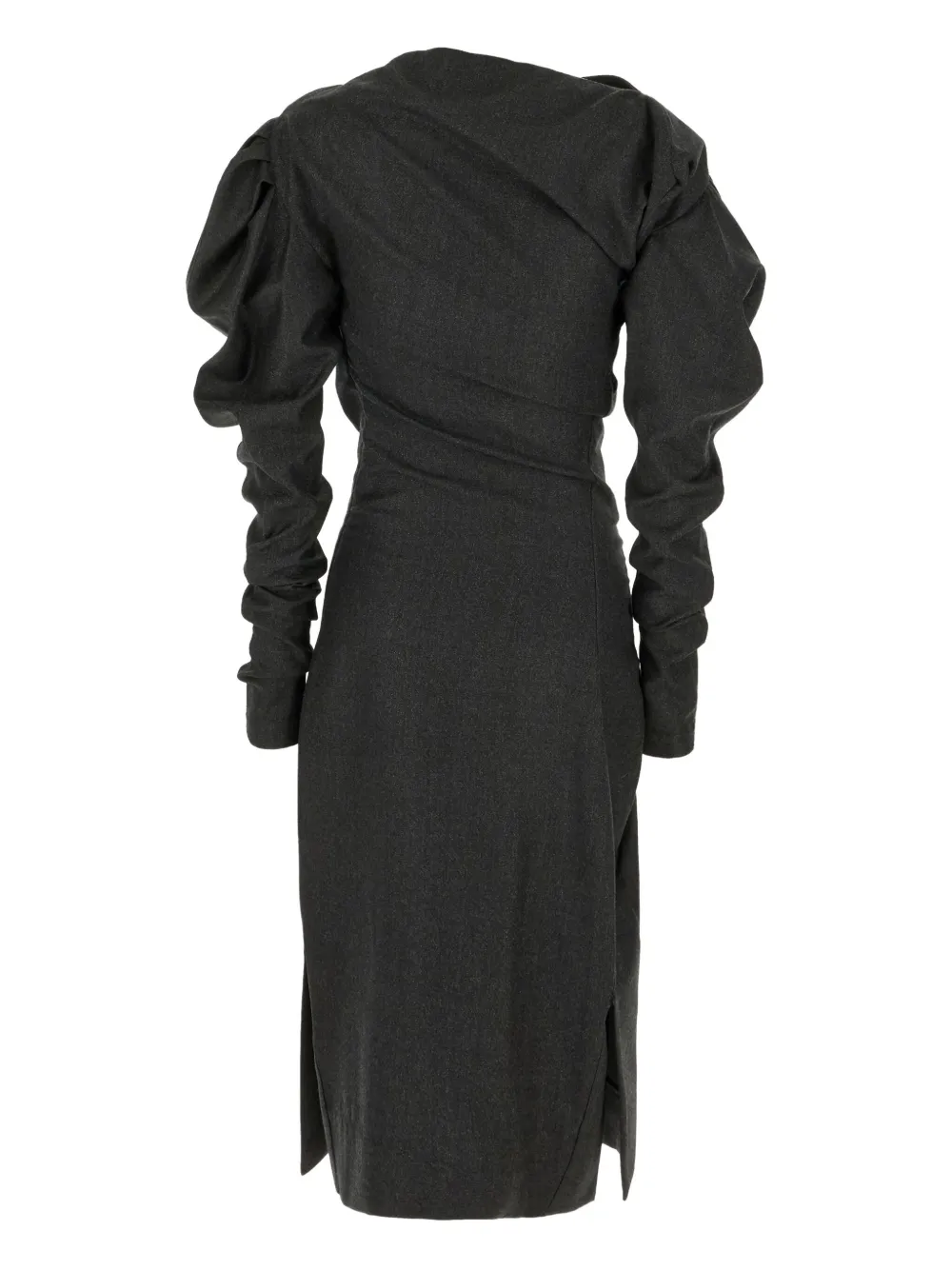 Vivienne Westwood LS Superbo midi-jurk - Grijs