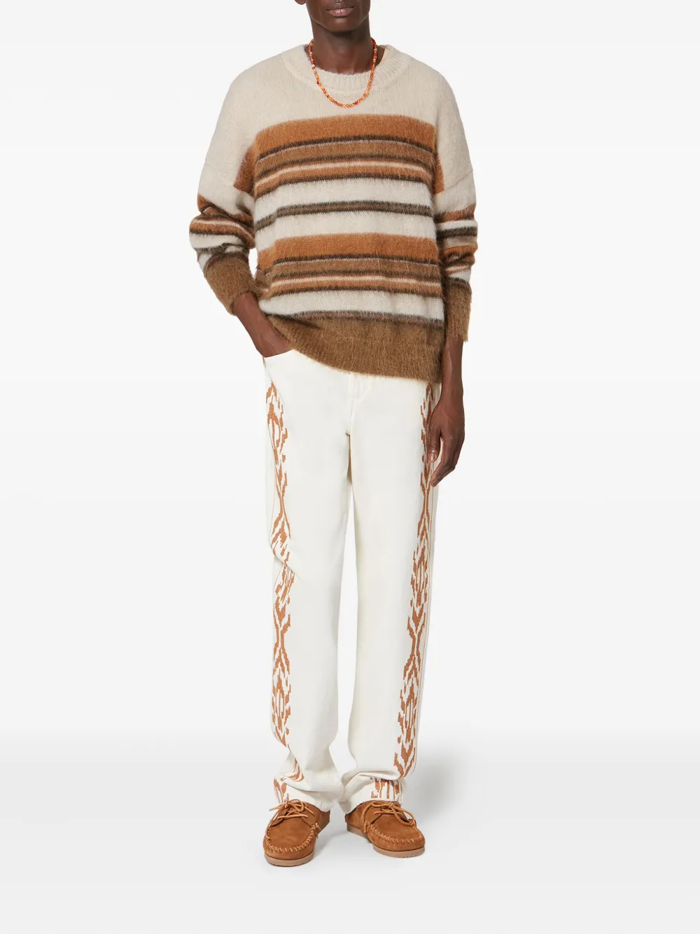 MARANT Drussellh striped pullover | Knitted Sweaters | Image 2