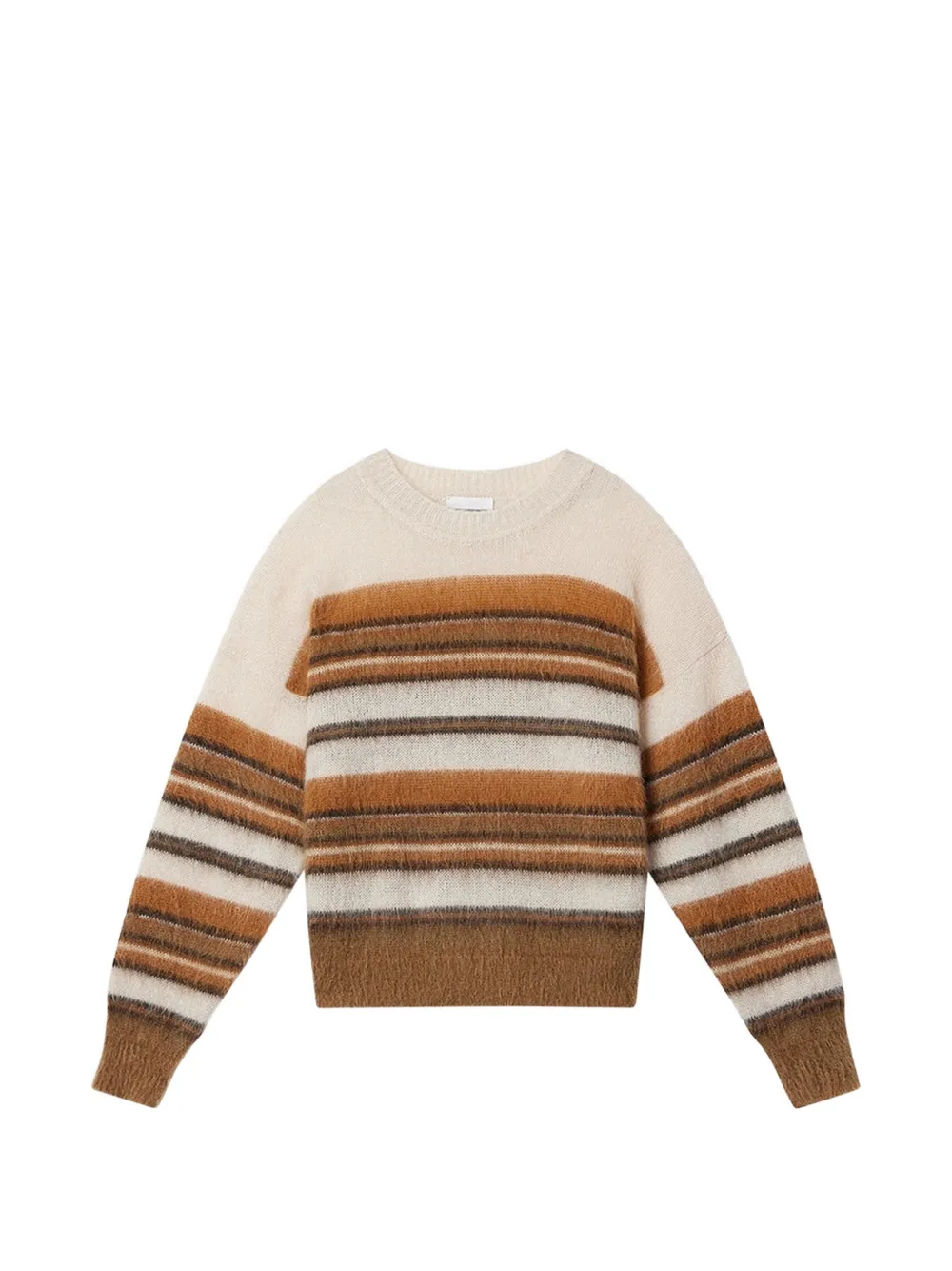 MARANT Drussellh gestreepte pullover Beige