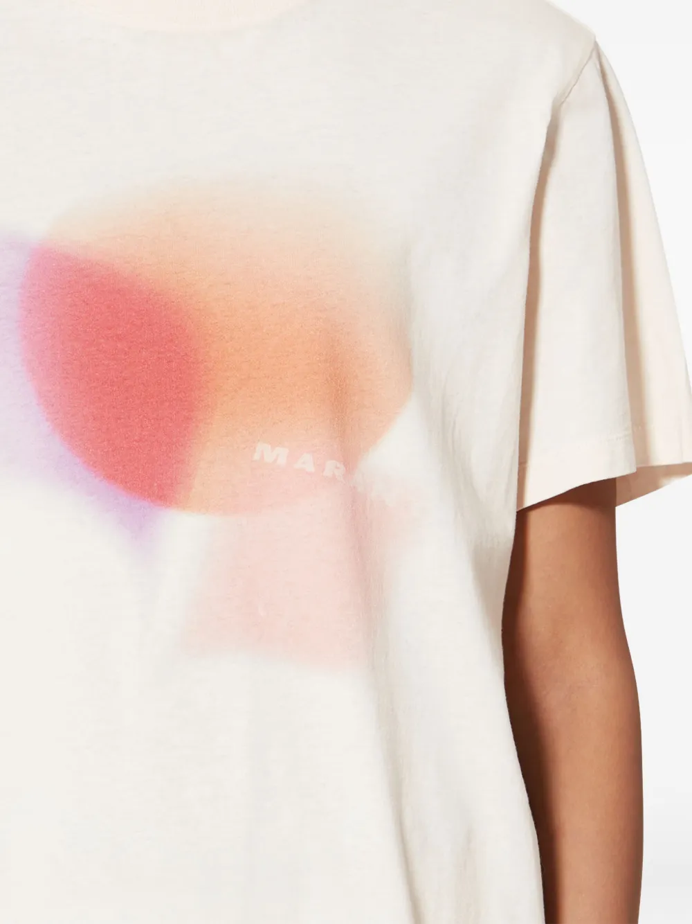 Isabel Marant Étoile Zewel Graphic T-shirt In Neutral