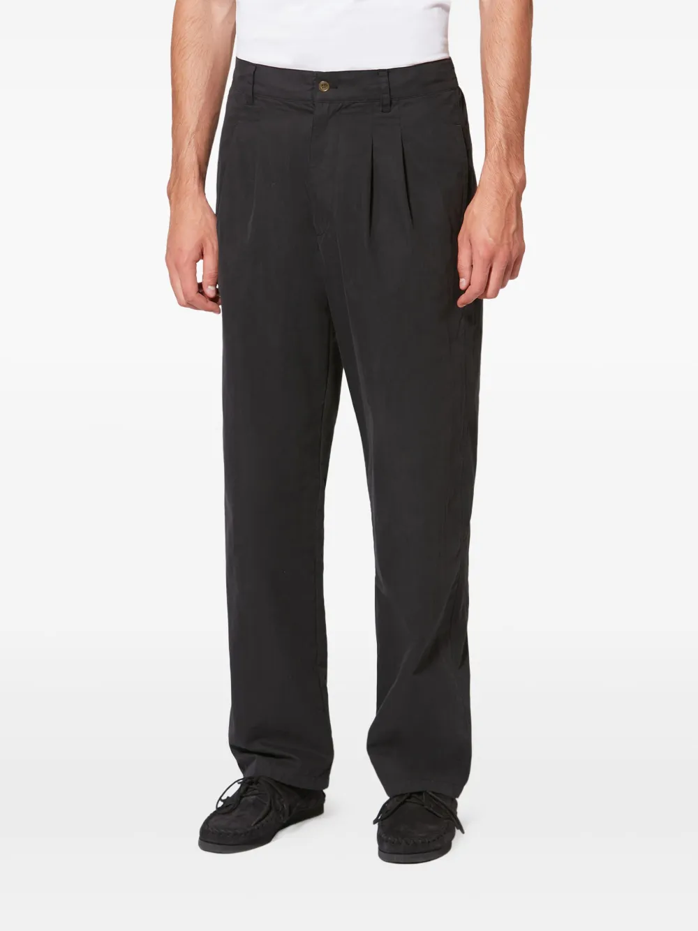 MARANT Yostin geplooide broek Zwart