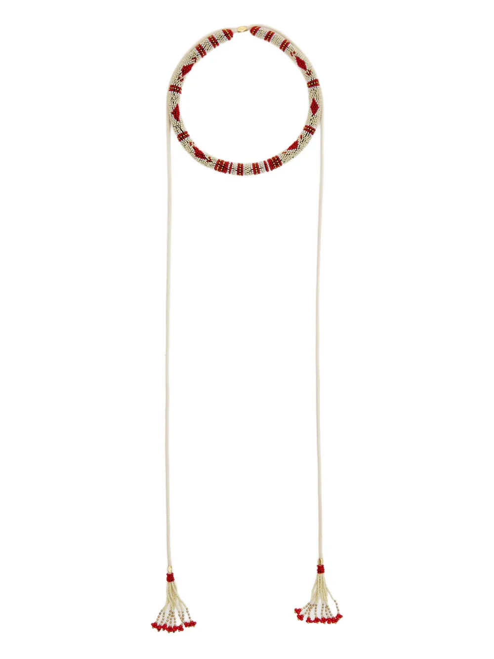 ISABEL MARANT Collana Nina con perline - Toni neutri