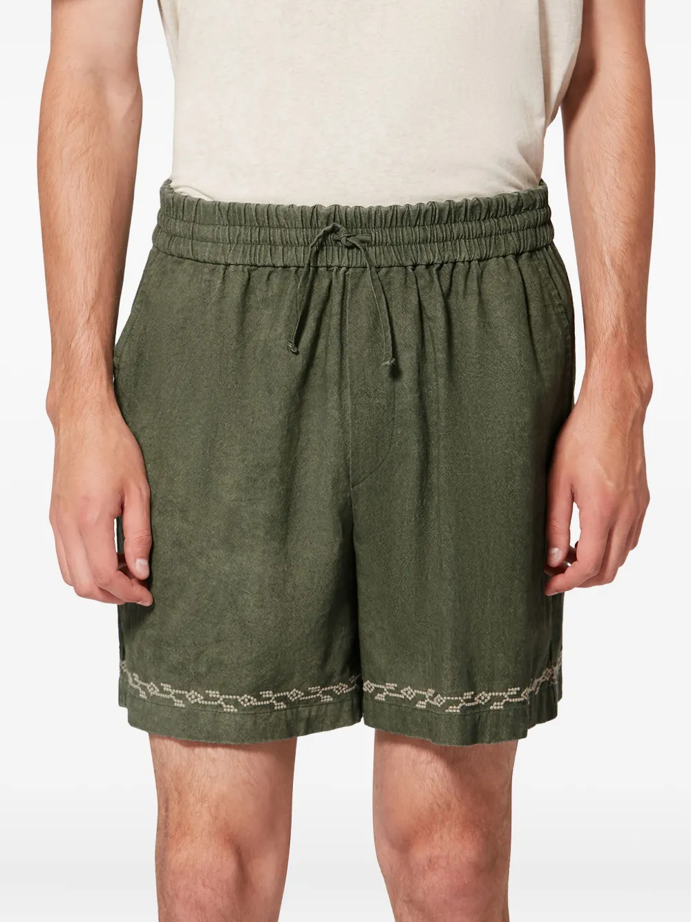 Zilan Embroidery Shorts