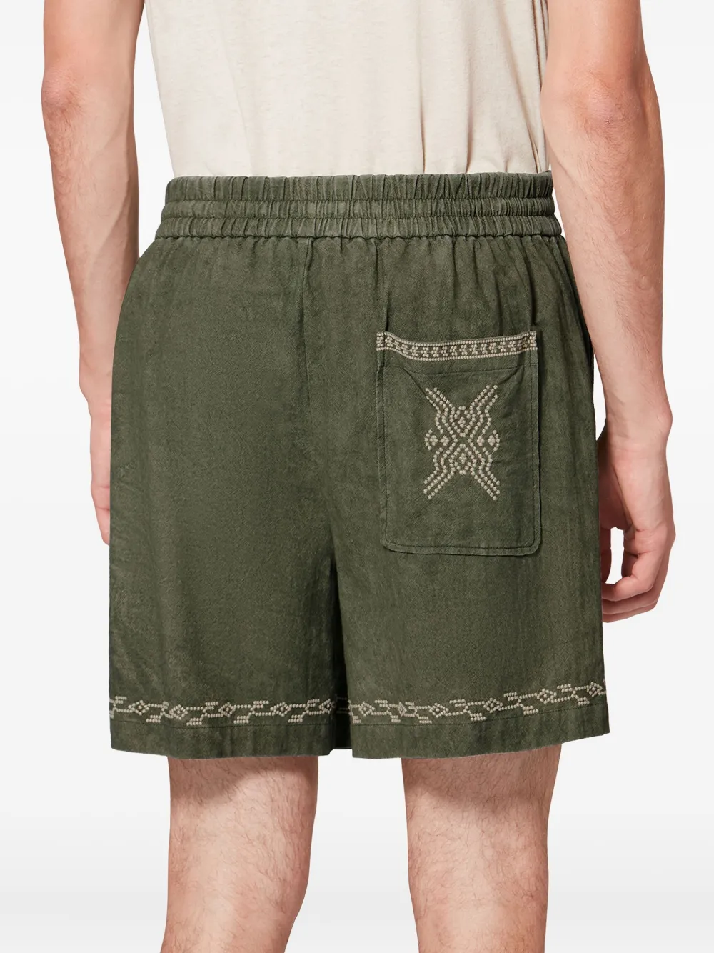 Zilan Embroidery Shorts