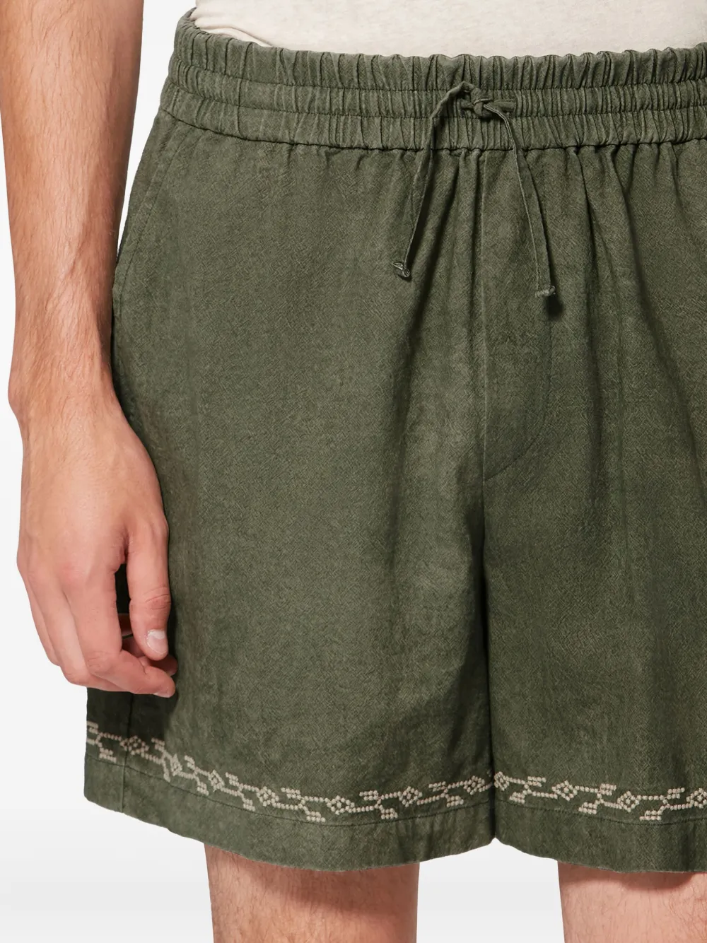 Zilan Embroidery Shorts