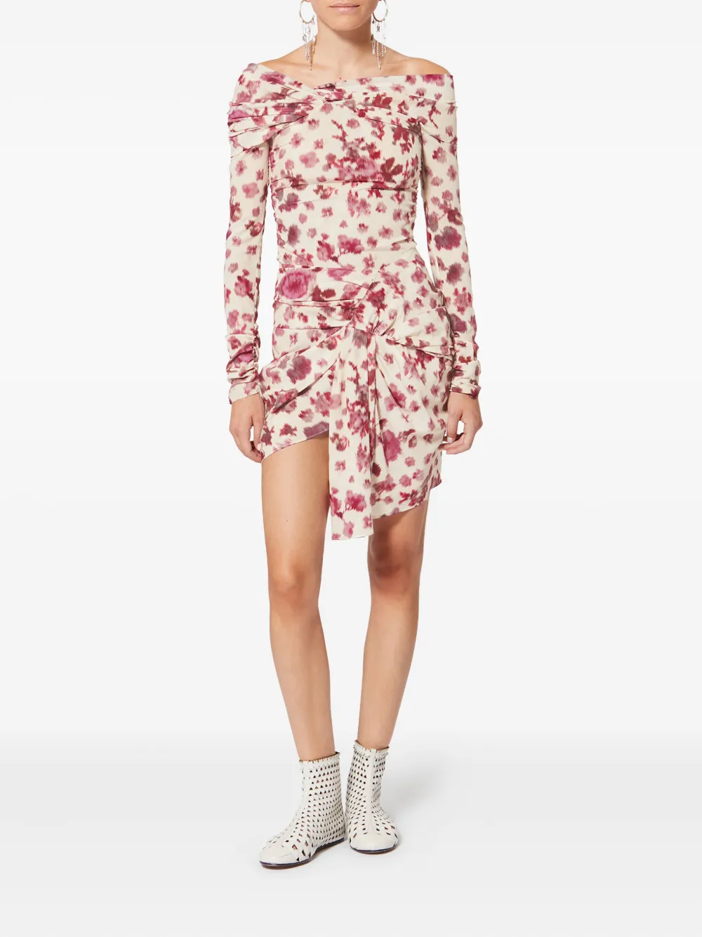 ISABEL MARANT floral knot silk top | Vests & Tank Tops | Image 2