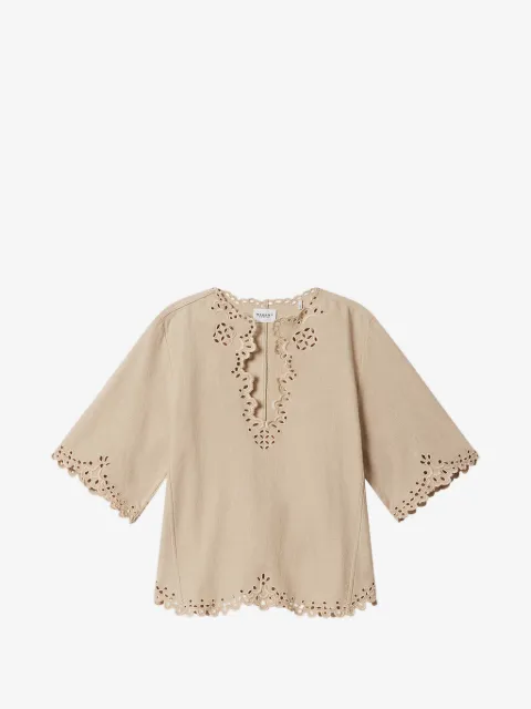 MARANT ÉTOILE Shana broderie anglaise T-shirt