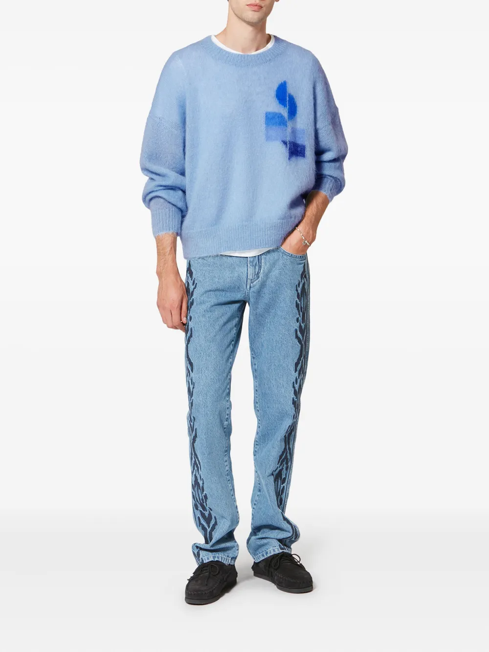 MARANT pull Drany à imprimé graphique | Pulls | Image 2
