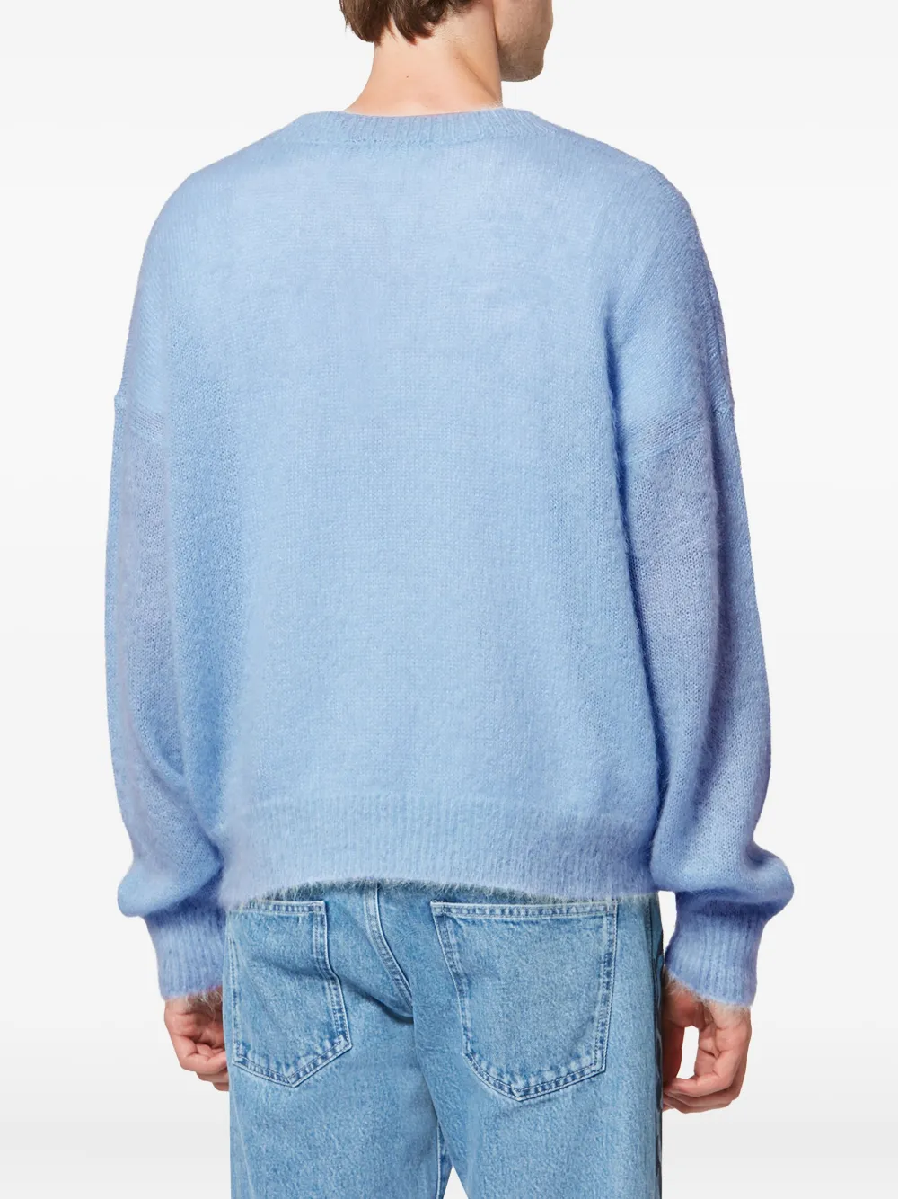 MARANT Drany pullover met grafische print Blauw