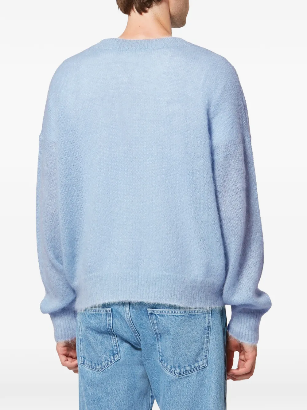 MARANT Drany pullover met grafische print Blauw