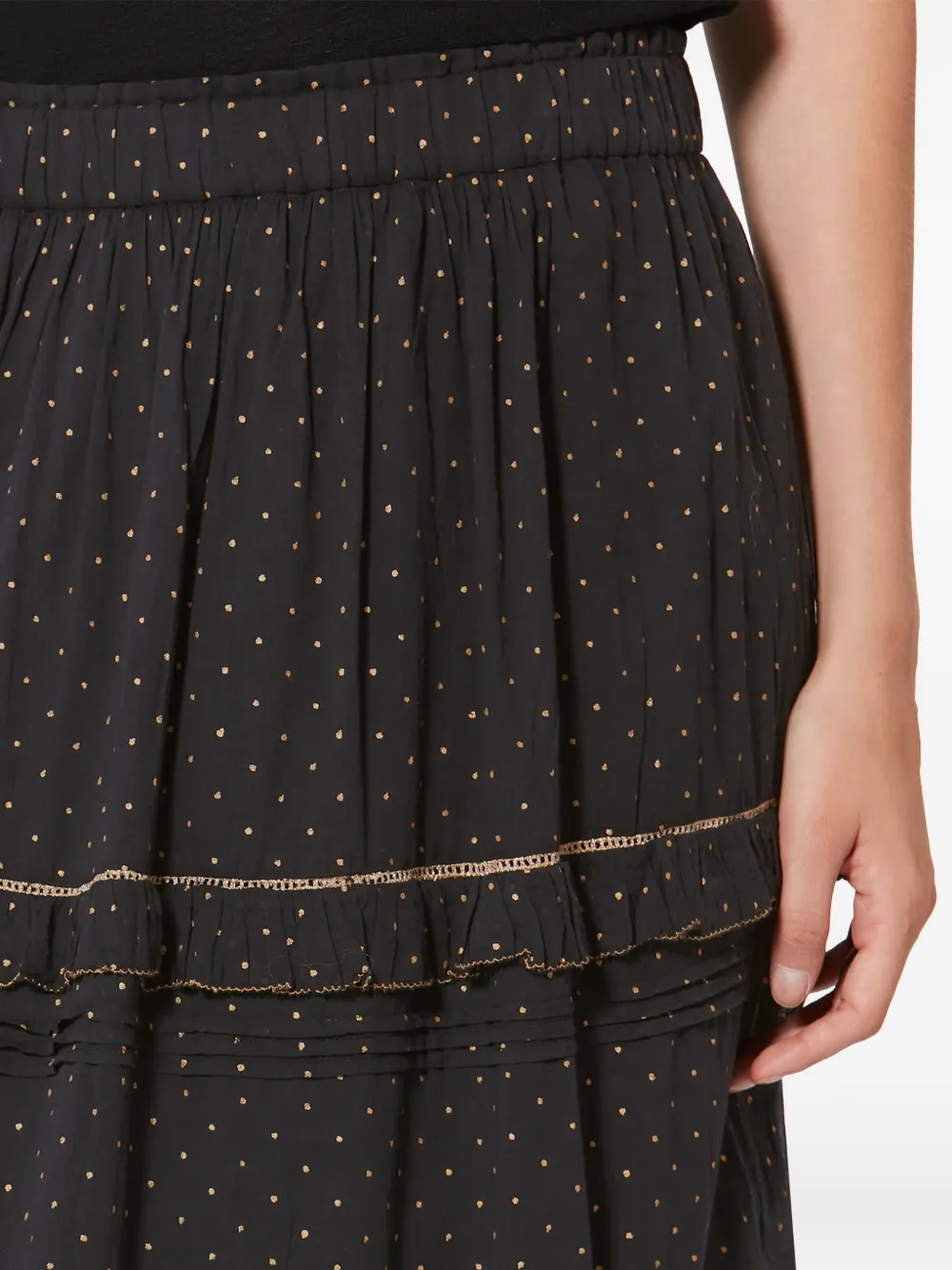 Volodia Ruffled Maxi Skirt