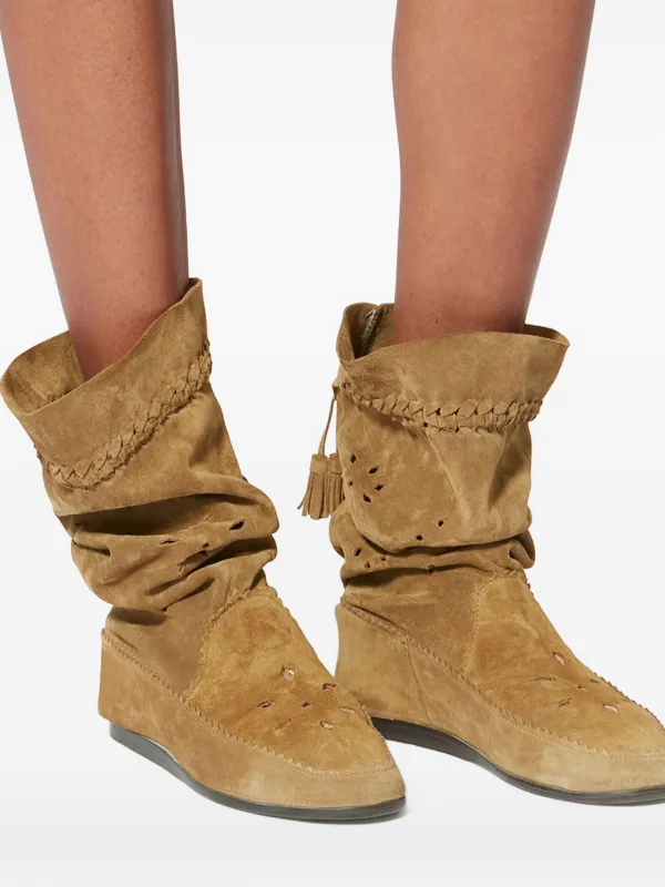 ISABEL MARANT Welky Boots | Neutrals | FARFETCH AO