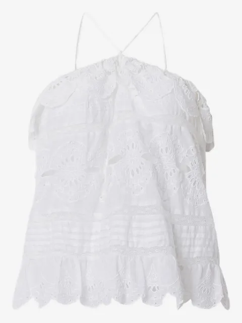 MARANT ÉTOILE Prisha ruffled top