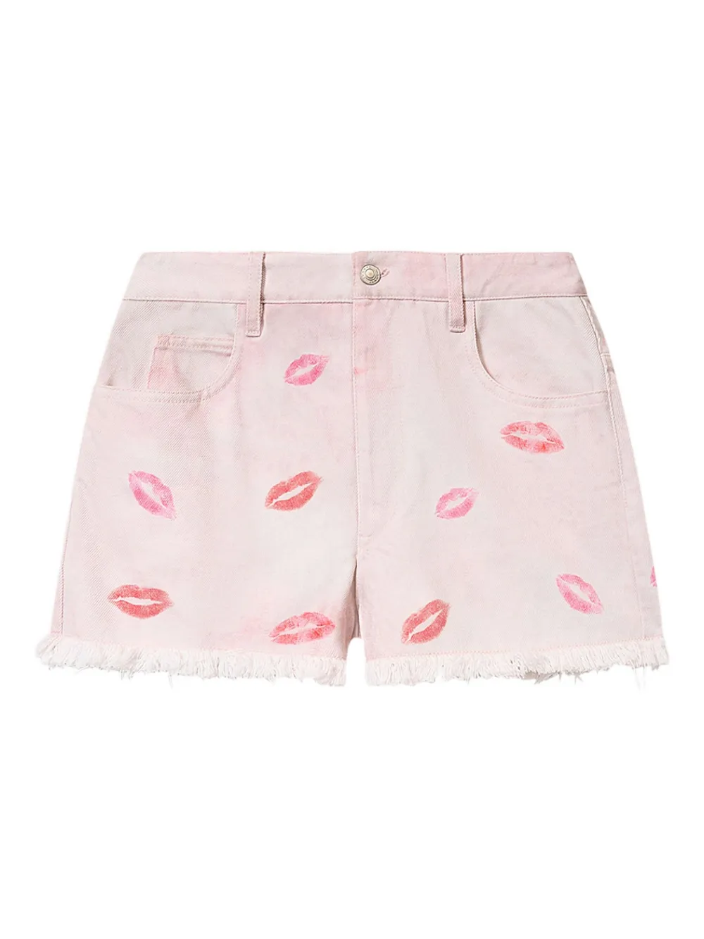 MARANT ÉTOILE Shorts Lesia con stampa - Rosa