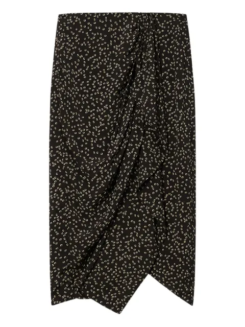 MARANT ÉTOILE Zaine draped midi skirt