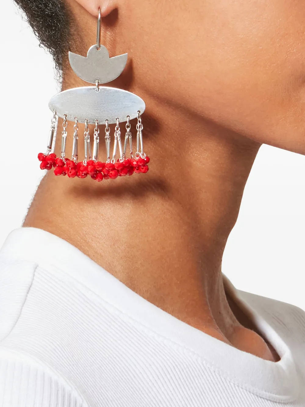 ISABEL MARANT Nora messing oorbellen - Zilver