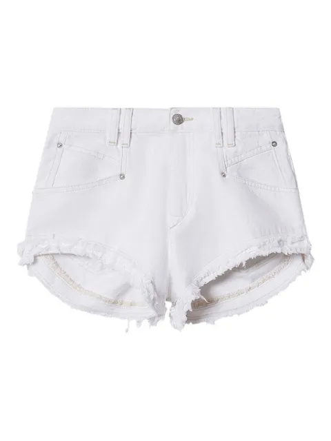 ISABEL MARANT Eneidala frayed shorts