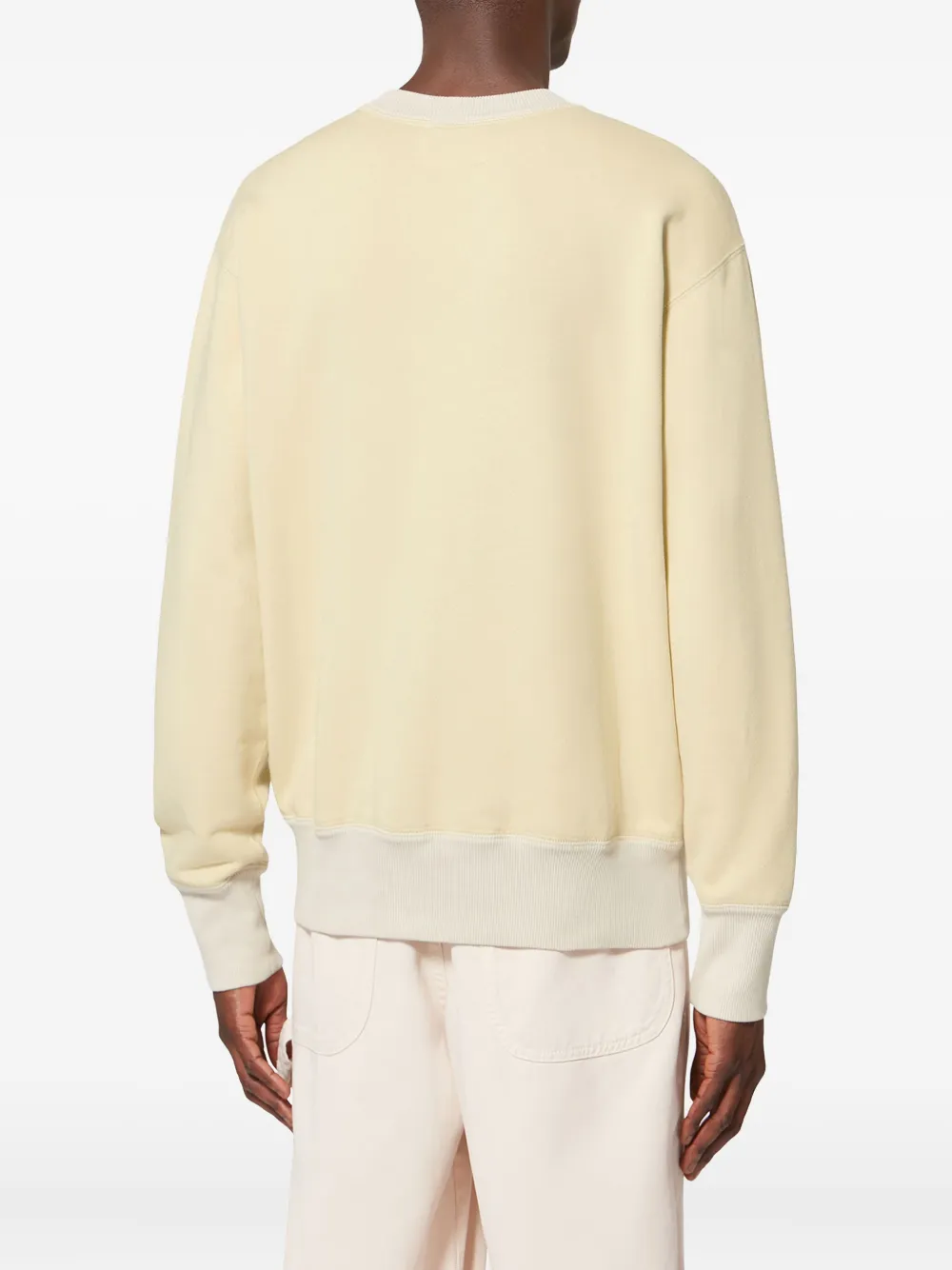 MARANT MIKER sweater met borduurwerk Geel