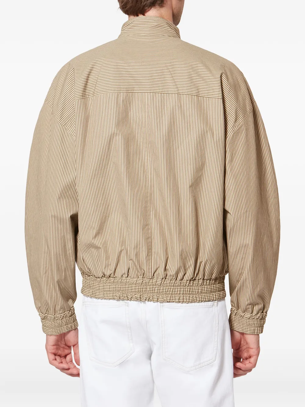 MARANT Corto gestreept jack Beige