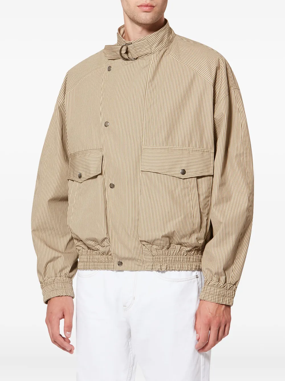 MARANT Corto gestreept jack Beige