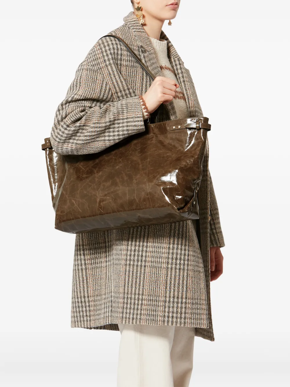 Winna Leather Tote Bag