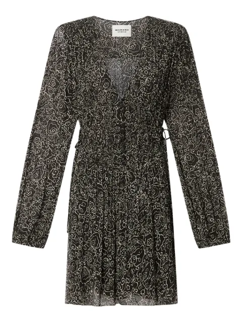 MARANT ÉTOILE vestido corto Loriena