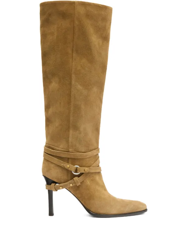 Isabel Marant Ieva Twin Boots in Brown