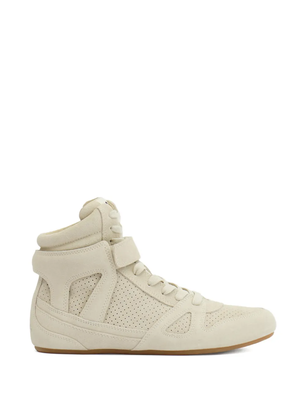 ISABEL MARANT high-top sneakers - Nude