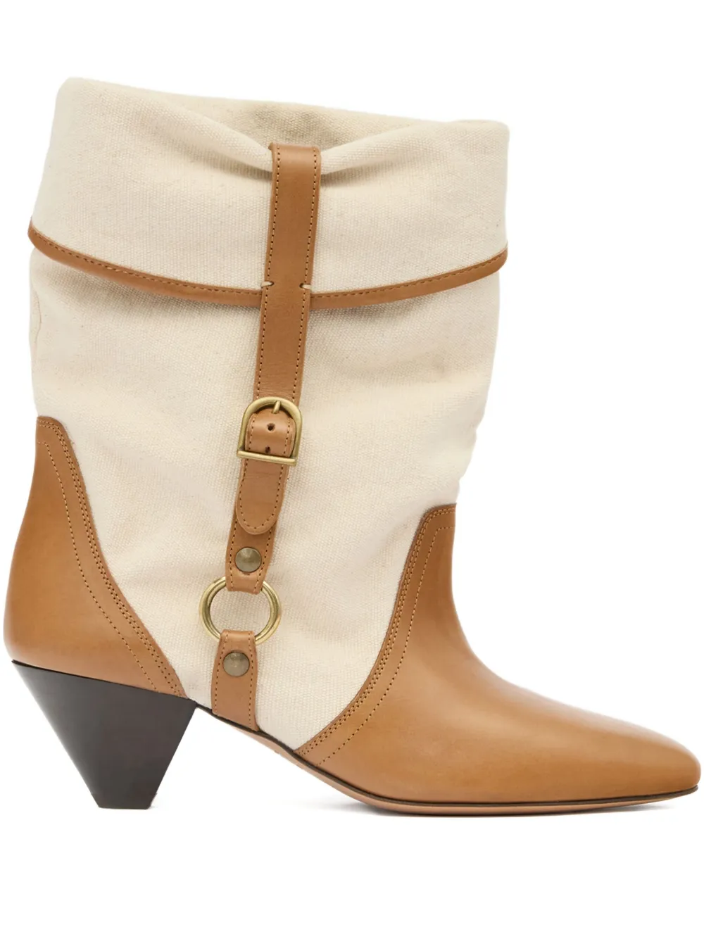 ISABEL MARANT Darner laarzen met gesp Beige
