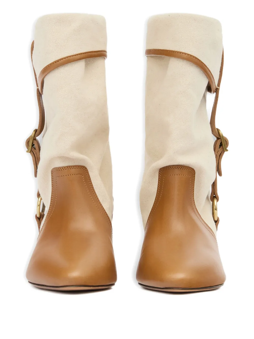 ISABEL MARANT Darner laarzen met gesp Beige