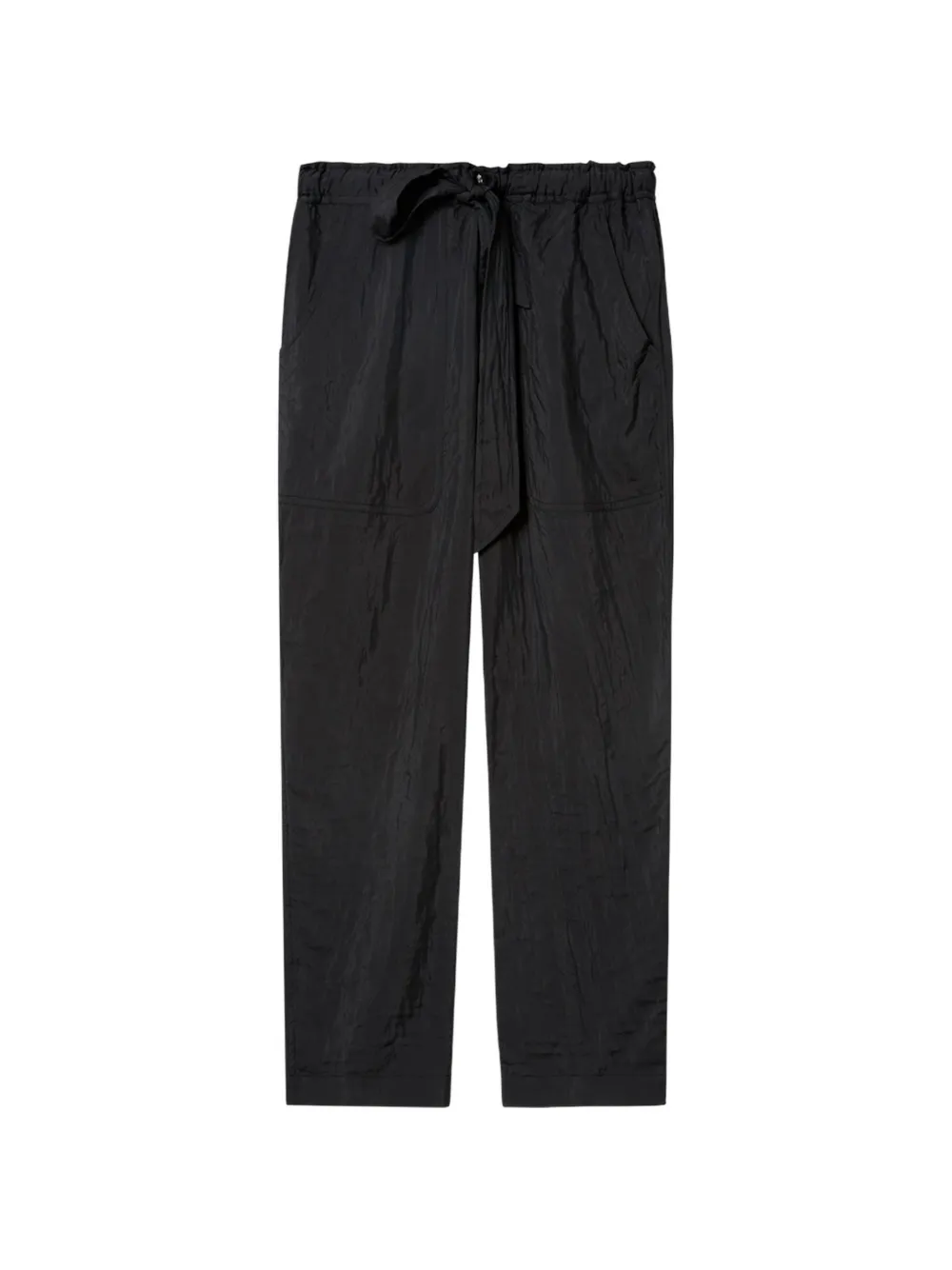 MARANT ÉTOILE Bilina tie-waist trousers - Schwarz