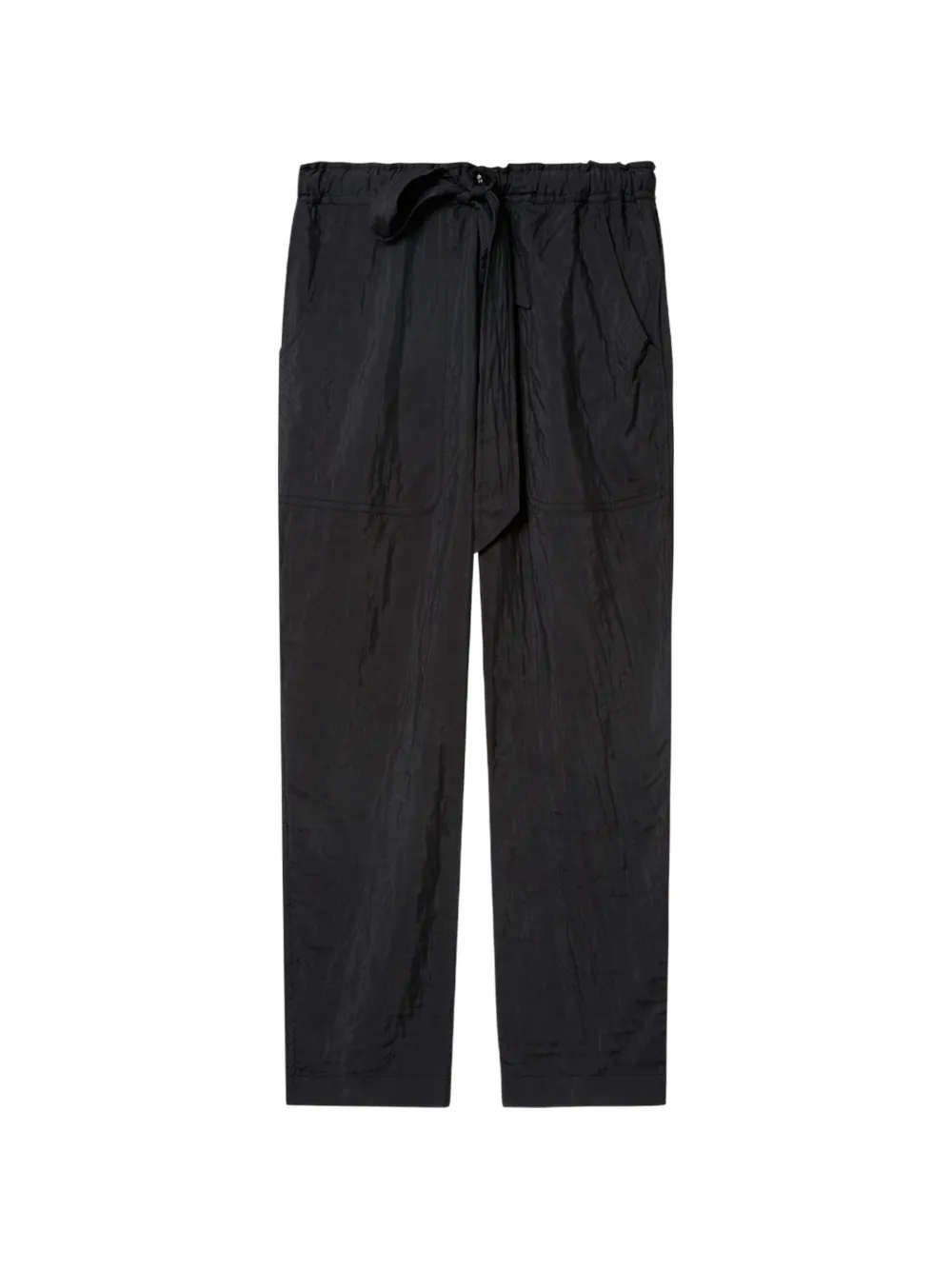 MARANT ÉTOILE Bilina tie-waist trousers - Schwarz