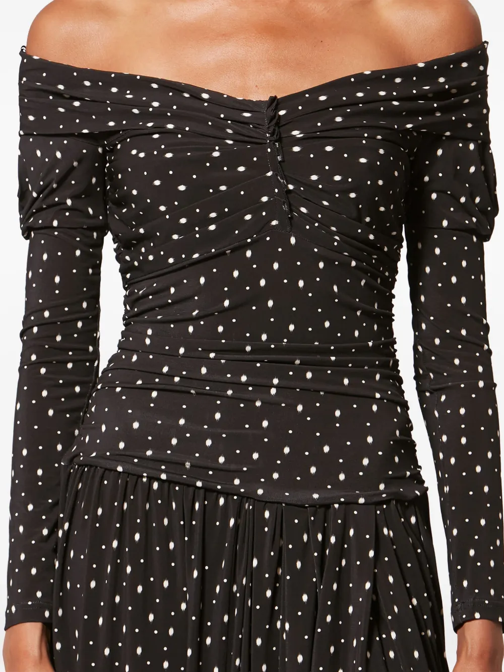ISABEL MARANT GIOVANA jurk Zwart