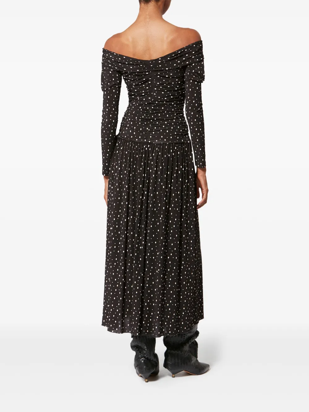 ISABEL MARANT GIOVANA jurk Zwart