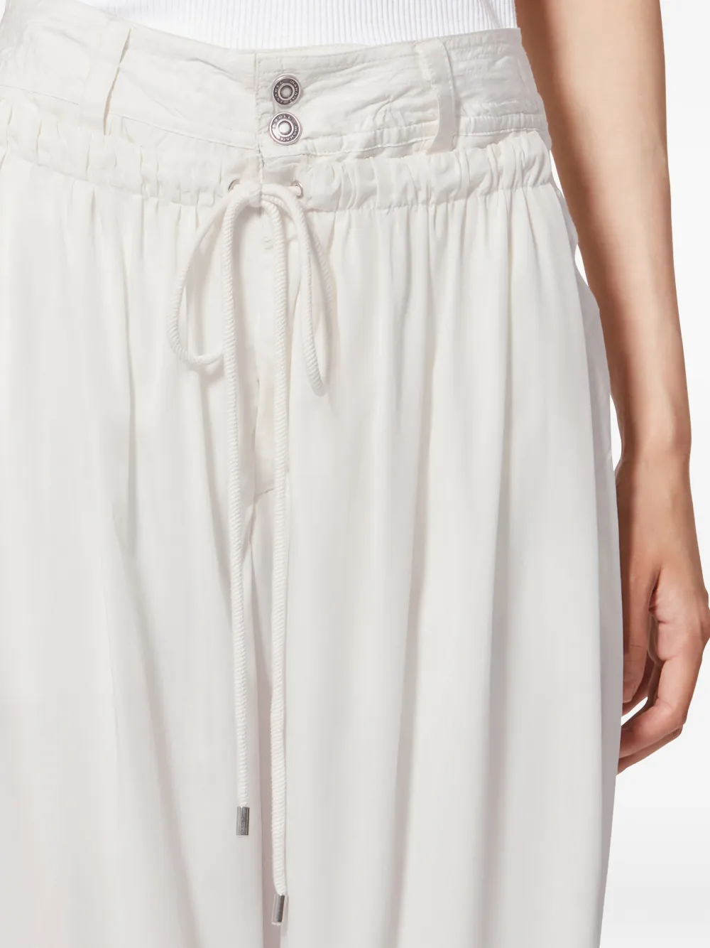 ISABEL MARANT x Inaya broek met trekkoord Wit