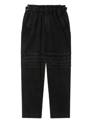 Ann Demeulemeester Lace Trousers | Black | FARFETCH FI