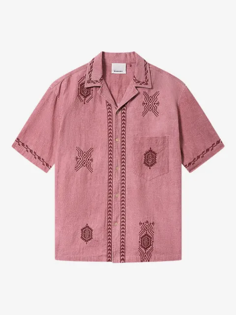 MARANT Zekim embroidered shirt