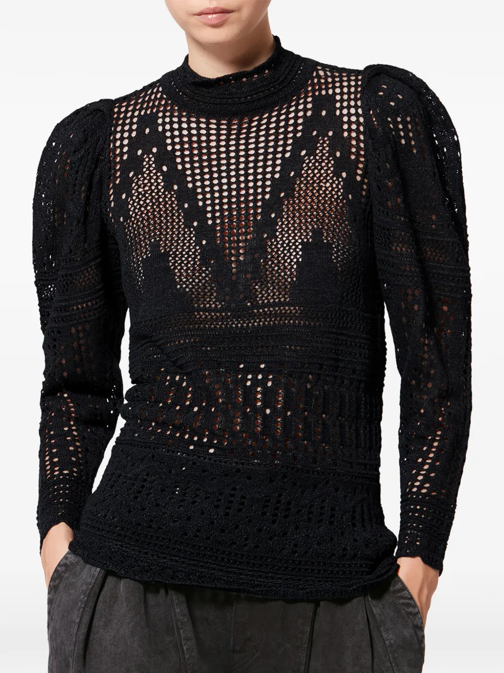 X Dahara Openwork Blouse