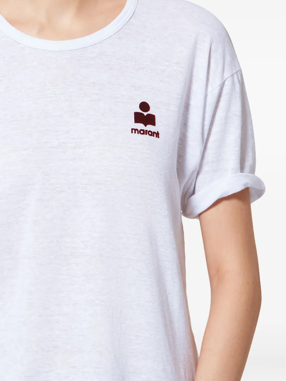 Isabel Marant Étoile Koldia Logo T-shirt In Multi