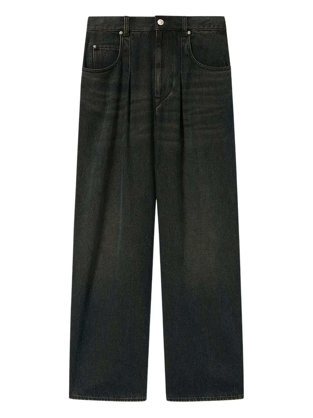 Isabel Marant Rodayna Pocket Jeans In Black