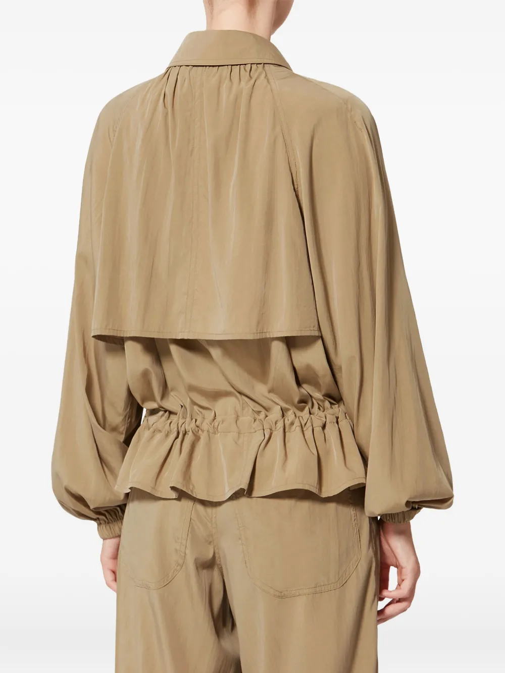 ISABEL MARANT Gwenola jack met trekkoord Beige