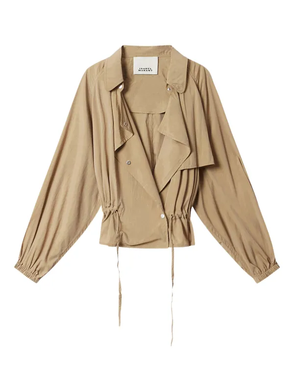 Isabel Marant Gwenola Jacket in Neutrals