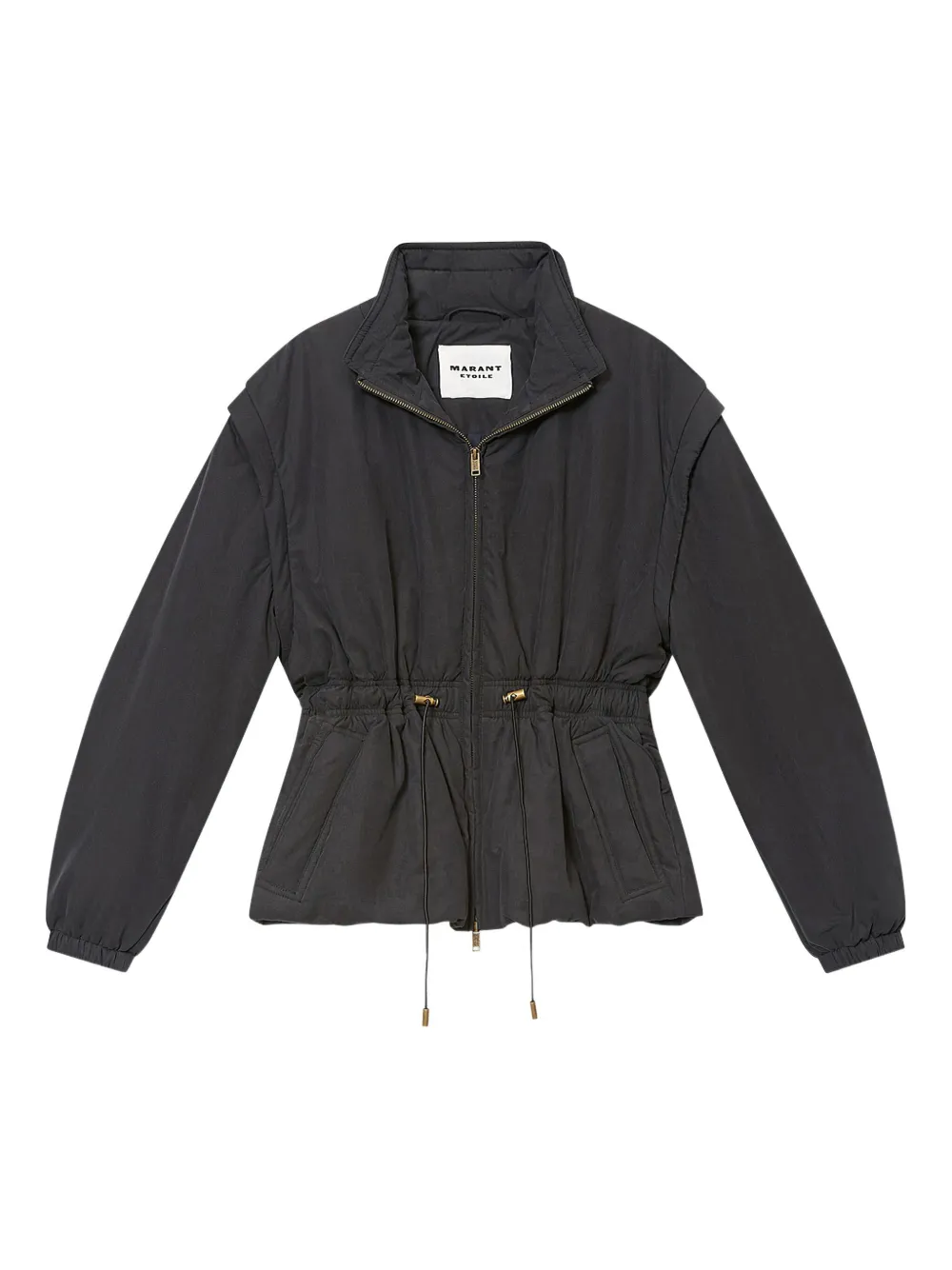 Isabel Marant Étoile Dastyni Drawstring Jacket In Black